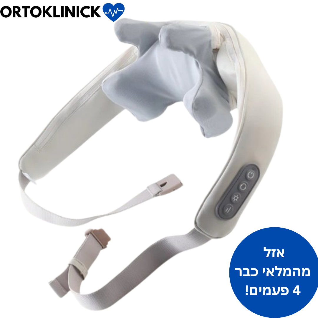 מעסה מקצועי להקלה מיידית וארוכת טווח בכאבי כתפיים וגב עליון - ב15 דקות ביום